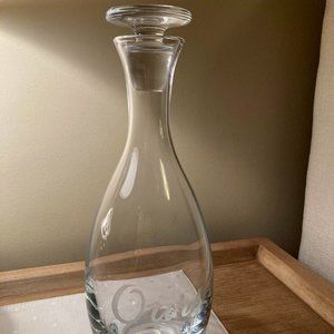 Kate Spade Two of a Kind Ours Decanter